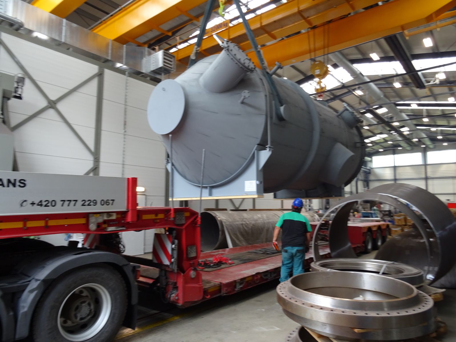 Heat exchanger Vessels Czech Republic Hassmann Group a.s.