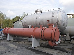 Vessels - 6 pcs; Heat Exchangers, 18 pcs.