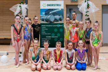 The modern gymnastics club La Piroutte Jeseník 3.2.2023